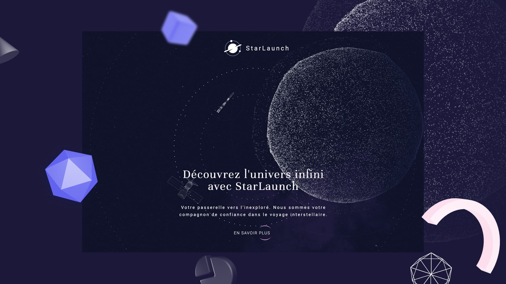 StarLaunch - Nous transformons votre site grâce à l’animation 3D et à WebGL